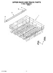 Diagram for 09 - Upper Rack And Track Parts