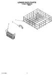 Diagram for 10 - Lower Rack Parts