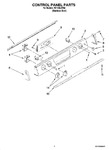 Diagram for 02 - Control Panel Parts