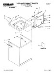 Diagram for 01 - Top And Cabinet Parts