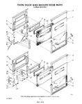 Diagram for 05 - Oven Door And Broiler Door , Literature