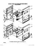 Diagram for 05 - Oven Door And Broiler, Lit/optional