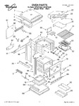 Diagram for 01 - Oven Parts