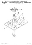 Diagram for 01 - Cooktop, Burner And Grate