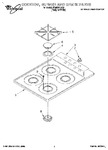 Diagram for 01 - Cooktop, Burner And Grate