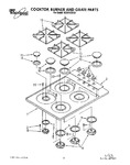 Diagram for 01 - Cooktop, Burner And Grate