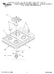 Diagram for 01 - Cooktop, Burner And Grate