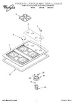 Diagram for 01 - Cooktop, Burner And Grate