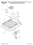 Diagram for 01 - Cooktop, Burner And Grate