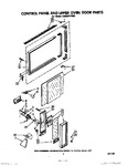 Diagram for 05 - Control Panel And Upper Oven Door