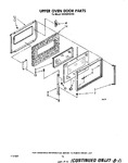 Diagram for 09 - Upper Oven Door