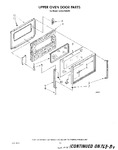 Diagram for 09 - Upper Oven Door