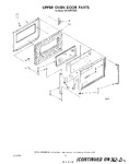 Diagram for 09 - Upper Oven Door