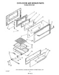 Diagram for 05 - Oven Door And Broiler