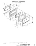 Diagram for 09 - Upper Oven Door