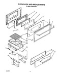 Diagram for 05 - Oven Door And Broiler