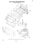 Diagram for 08 - Oven Door And Broiler