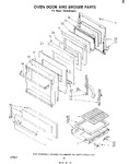 Diagram for 08 - Oven Door And Broiler