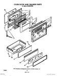 Diagram for 06 - Oven Door And Drawer