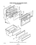 Diagram for 06 - Oven Door And Drawer