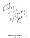 Diagram for 10 - Upper Oven Door