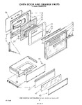 Diagram for 06 - Oven Door And Drawer