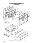 Diagram for 06 - Oven Door And Drawer