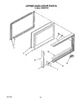 Diagram for 08 - Upper Oven Door