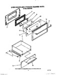 Diagram for 04 - Oven Door And Storage Drawer