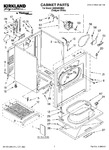 Diagram for 01 - Cabinet Parts