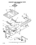 Diagram for 06 - Cooktop And Manifold, Lit/optional