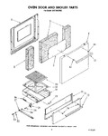 Diagram for 05 - Oven Door And Broiler