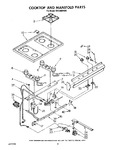 Diagram for 06 - Cooktop And Manifold, Lit/optional