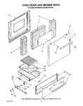 Diagram for 03 - Oven Door And Broiler