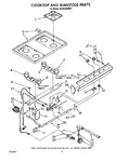 Diagram for 05 - Cooktop And Manifold, Lit/optional