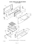 Diagram for 03 - Oven Door And Broiler