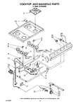 Diagram for 05 - Cooktop And Manifold, Lit/optional