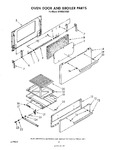 Diagram for 04 - Oven Door And Broiler