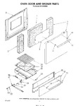 Diagram for 04 - Oven Door And Broiler