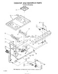 Diagram for 05 - Cooktop And Manifold , Literature A