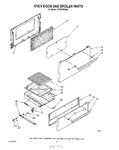 Diagram for 05 - Oven Door And Broiler