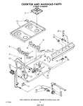 Diagram for 06 - Cooktop And Manifold , Literature And Optional