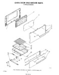 Diagram for 05 - Oven Door And Broiler