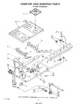 Diagram for 06 - Cooktop And Manifold , Literature And Optional