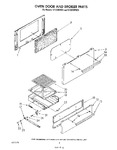 Diagram for 05 - Oven Door And Broiler