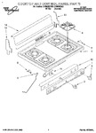 Diagram for 01 - Cooktop And Control Panel, Literature