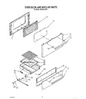 Diagram for 05 - Oven Door And Broiler