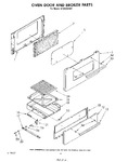 Diagram for 05 - Oven Door And Broiler