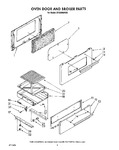 Diagram for 05 - Oven Door And Broiler