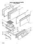 Diagram for 04 - Door And Broiler